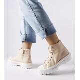 Big Star Beige Insulated Sneakers | Shoptok.si