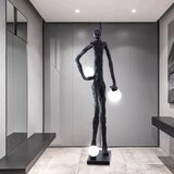  Immax 08805XL - Podna lampa SILUETTE 3xE27/60W/230V 185 cm Aura | Eponuda.com