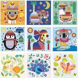 Janod kreativni set za barvanje z nalepkami | Shoptok.si
