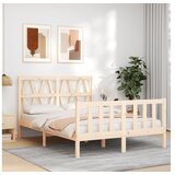  Posteljni okvir z vzglavjem 140x190 cm trles | Shoptok.si