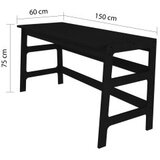 Hanah home Studijski sto i polica za knjige CPT4804 150 | ePonuda.com