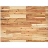 Stolna ploča 80 x 60 x 2 cm pravokutna od masivnog drva bagrema | shoptok.hr