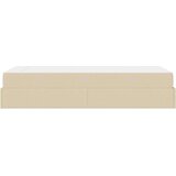  Okvir za krevet s madracem Krema 80 x 200 cm tkanina | shoptok.hr