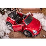 Olimp Sport Dečiji automobil na akumulator Volkswagen Buba crveni sa kožnim sedištem i mekim gumama | ePonuda.com
