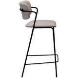 DAN-FORM Denmark Bež barski stol (vi&amp;scaron;ina sedeža 67,5 cm) Zed &amp;ndash; Slike