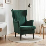  Fotelja Tamnozelena Baršun | shoptok.hr