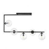 Mitea Lighting Luster crni 5xE27 Max.60W/220V M10770-5 | Eponuda.com