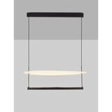 Nova Luce Bijela/mat crna LED viseća svjetiljka aluminijska s mogućnosti zatamnjivanja ø 80 cm Diona – | shoptok.hr