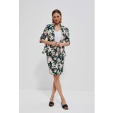 Marisse Skirt With A Floral Print L-Sc-3713 L.Beige | ePonuda.com