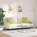 vidaXL Blazine za kavč 2 pcs Svetlo zelena 45 x 45 cm blago | Shoptok.si