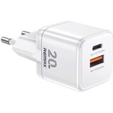 Remax Strujni Fast punjac Kings 1xUSB 3.0+1xTIP C 20W, CA-18, beli Cene