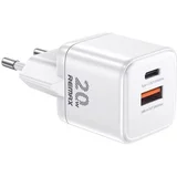 Strujni Fast punjac Kings 1xUSB 3.0+1xTIP C 20W, CA-18, beli