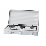 Zilan Plinski štedilnik s 3 gorilniki, 2300 W, bela - ZLN0032/WH Cene