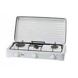 Plinski štedilnik s 3 gorilniki, 2300 W, bela - ZLN0032/WH