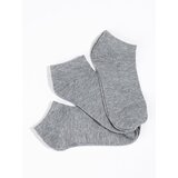 SHELOVET Low Grey Women's Socks 3-Pack Cene'.'