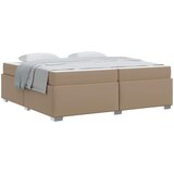  Krevetna konstrukcija Boja cappuccina 200 x 200 cm tkanina | shoptok.hr