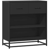 vidaXL komoda crna 68x35x76 cm konstruirano drvo | shoptok.hr