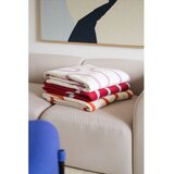 noo.ma Rdeča odeja 150x200 cm Swirl – | Shoptok.si