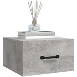 vidaXL Stenska nočna omarica betonsko siva 35x35x20 cm | Shoptok.si