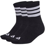Adidas Športne nogavice Chaussettes 3 Stripes Cushioned mi-hautes 58% coton Črna Cene