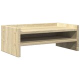 vidaXL Stalak za monitor boja hrasta 42x24x16 cm konstruirano drvo | shoptok.hr