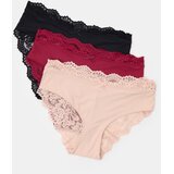 Sinsay Gaćice s čipkom pakiranje 3 komada | shoptok.hr