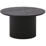 House Nordic Tamno smeđi okrugao stolić za kavu u dekoru topole ø 80 cm Boavista – | shoptok.hr