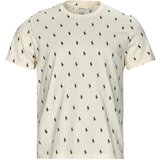 Polo Ralph Lauren Majice s kratkimi rokavi SLEEPWEAR-S/S CREW-SLEEP-TOP Bež | Shoptok.si