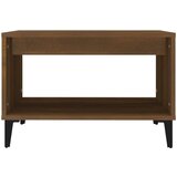vidaXL stolić za kavu smeđa boja hrasta 60x50x40 cm konstruirano drvo | shoptok.hr