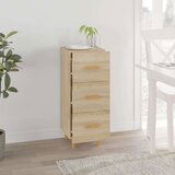  Komoda boja hrasta sonome 34 5x34x90 cm od konstruiranog drva | shoptok.hr