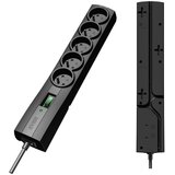 EVER T /LZ09-CLA050 /0000 Surge protector Power strip Black 5 sockets | shoptok.hr