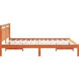  Konstrukcija postelje Rjava 150 x 200 cm Masivno borovo les, (5000123857) | Shoptok.si