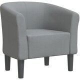  The Living Store Fotelj svetlo siv blago - Fotelj, (21444547) | Shoptok.si