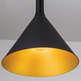 Orion Luster na sajli GUNDA 1xE27/60W/230V Ø 25 cm crna/zlatna | Eponuda.com