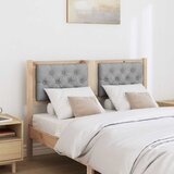  Uzglavlje Ostalo Smeđa i svijetlo siva 135 cm Masivna borovina | shoptok.hr