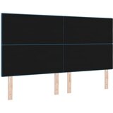  LED glava kreveta s LED trakama Plava 180 cm Baršun | Eponuda.com