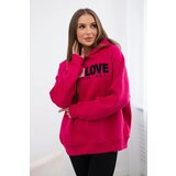 Kesi Cotton insulated hoodie in fuchsia | shoptok.hr