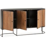 MOME Komoda iz masivnega manga v naravni barvi 165x90x40 cm Curve – | Shoptok.si