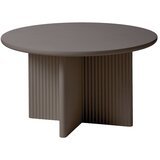 Unique Furniture Sivorjava okrogla klubska mizica ø 80 cm Palma – | Shoptok.si