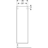Geberit Ormarić Smyle Square 36x118x29,9 500.361.00.1