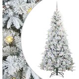  Umjetno božićno drvce s nogom s stalakom Bijelo 210 cm PE i PVC | shoptok.hr