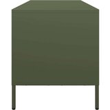 vidaXL TV omarica olivno zelena 135x39x43,5 cm hladno valjano jeklo | Shoptok.si