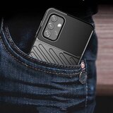 Onasi silikonski ovitek tunder armor za samsung galaxy A03s A037 - črn | Shoptok.si