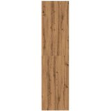vidaXL Garderobna omara artisan hrast 80x50x200 cm inženirski les | Shoptok.si