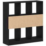 vidaXL Ormar za knjige crni hrast 97,5x29,5x100 cm konstruirano drvo | shoptok.hr
