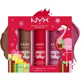 NYX Professional Makeup set šmink za ustnice - Smooth Whip Trio Holiday Gift Set