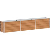 Vrtna visoka greda Svetlo rjava 240 x 40 x 45 cm, (5000287765) | Shoptok.si