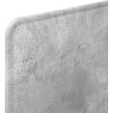  Uzglavlje s uzglavljem Betonski sivi 100 cm Konstruirano drvo | shoptok.hr