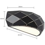  Zidna svetiljka REUS 1xE27/40W/230V crna | Eponuda.com