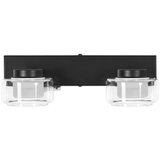 Osram LED zidno svetlo za kupatilo ORBIS FLAME 2xLED/5,5W/230V IP44 crna | Eponuda.com